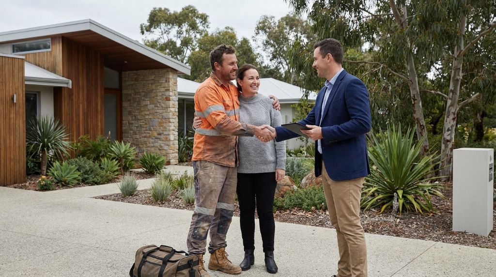 Interstate investor reviewing Perth property on laptop