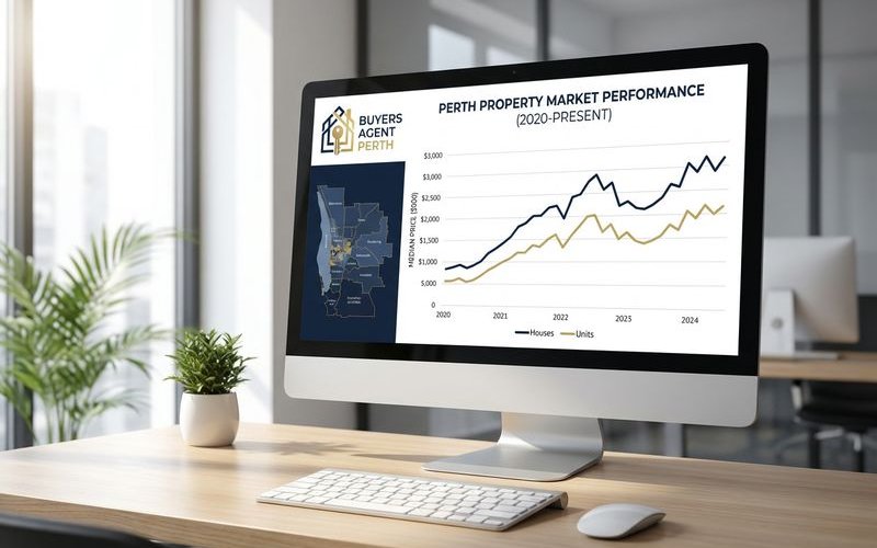 Perth property market performance chart 2020-2026
