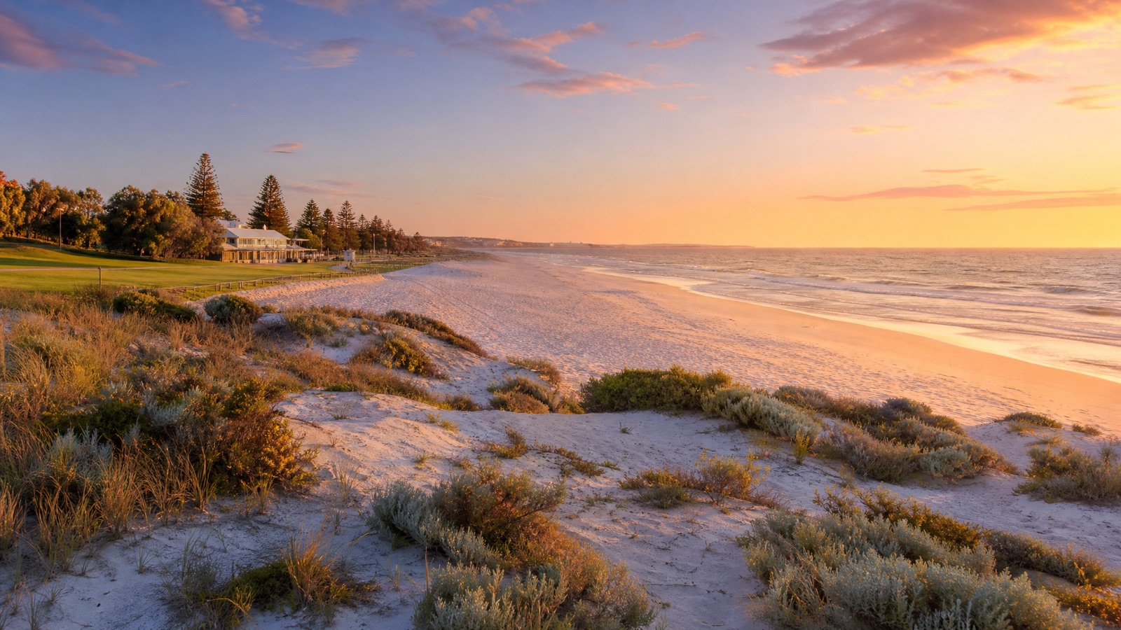 Floreat Beach at sunset